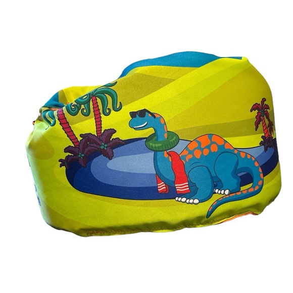 Dinosaur Paddle Pals vest, Coast Guard approved, 35-55 lb limit - Picture 2 of 5